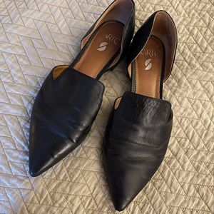 Franco Sarto black clad slides